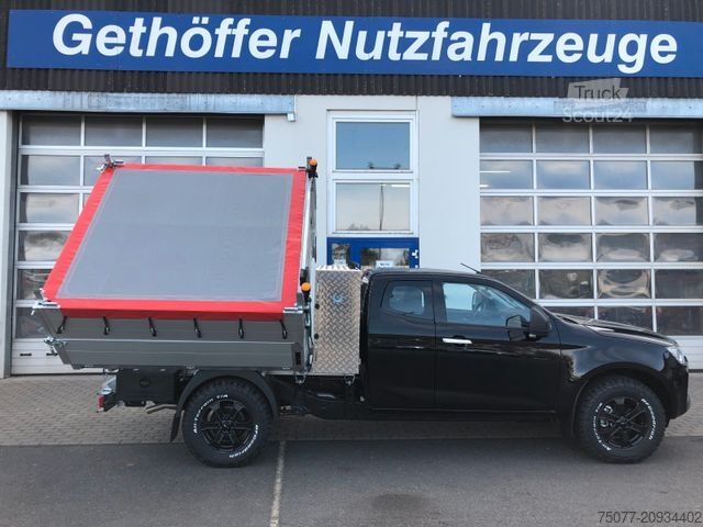 Tippbil skåpbil ISUZU D-Max Space Cab LS AT BIG-MAX L2 mit Kipper/Box