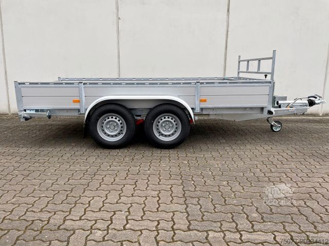 Otevřený přívěs HAPERT Azure L-2 Aluminium, 350x150 + AKTIONPREIS +