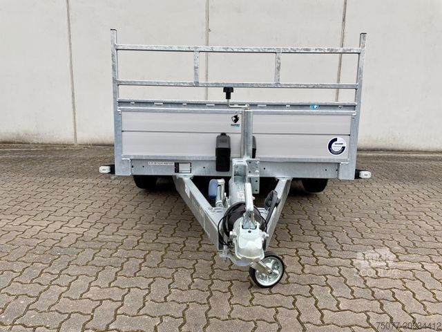 Otevřený přívěs HAPERT Azure L-2 Aluminium, 350x150 + AKTIONPREIS +