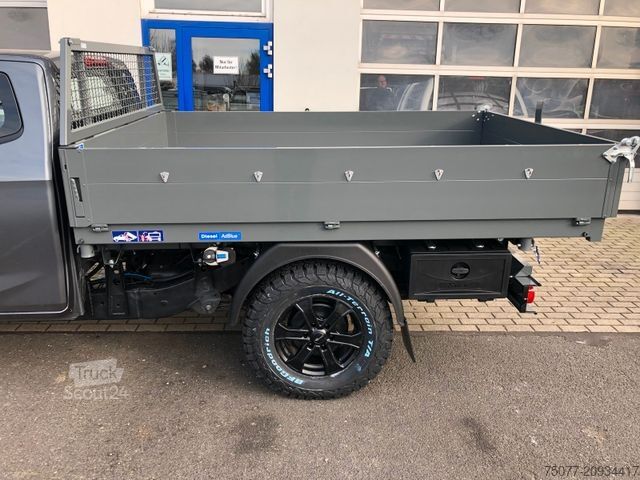 Kravas mikroautobuss ar pašizgāzēju ISUZU D-Max BIG-MAX L2 Space Cab LS AT mit Kipper MY23