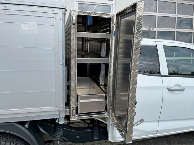 Kravas mikroautobuss ar pašizgāzēju ISUZU D-Max Space Cab LS AT BIG-MAX L2Kipper Schredder