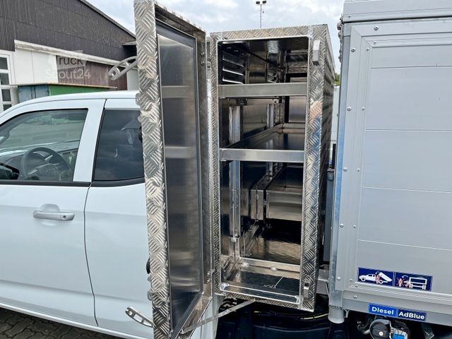 Kravas mikroautobuss ar pašizgāzēju ISUZU D-Max Space Cab LS AT BIG-MAX L2Kipper Schredder