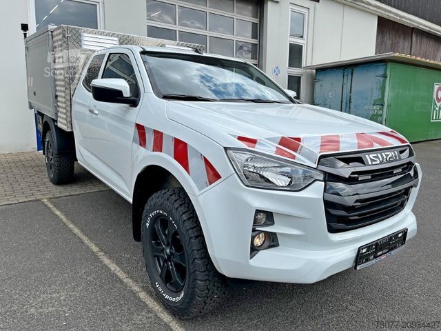 Kravas mikroautobuss ar pašizgāzēju ISUZU D-Max Space Cab LS AT BIG-MAX L2Kipper Schredder