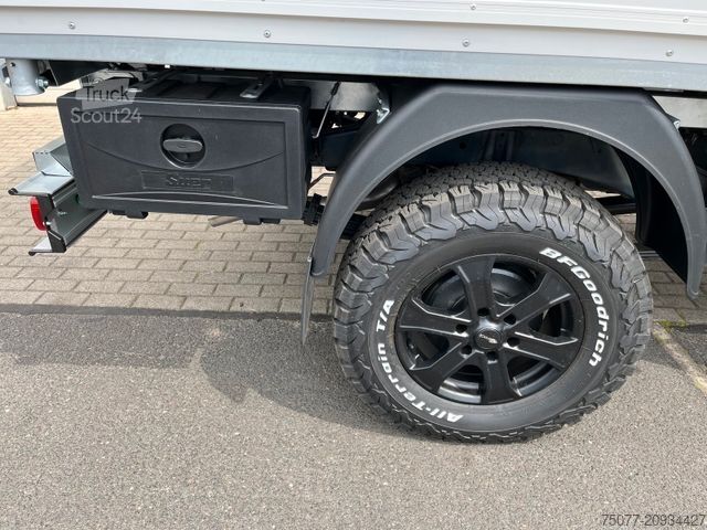 Kravas mikroautobuss ar pašizgāzēju ISUZU D-Max Space Cab LS AT BIG-MAX L2Kipper Schredder