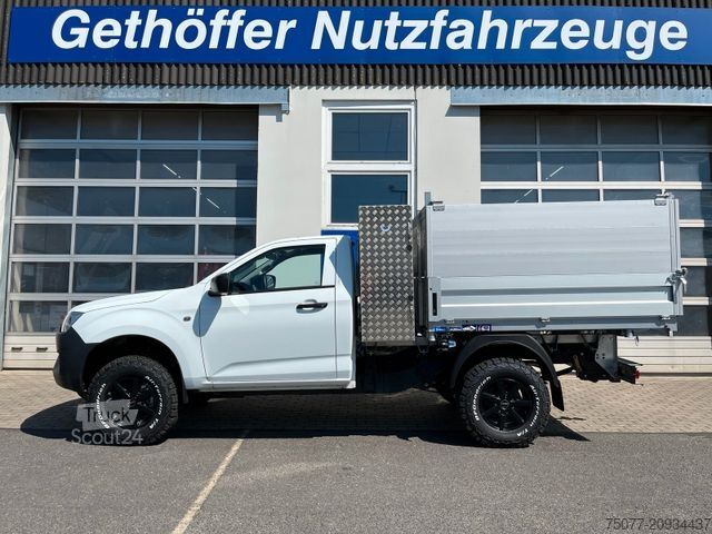 Kravas mikroautobuss ar pašizgāzēju ISUZU D-Max Single Cab 4x4 L mit Kipper Box + SOFORT+