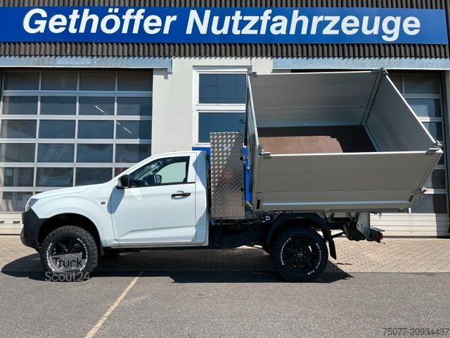 Kravas mikroautobuss ar pašizgāzēju ISUZU D-Max Single Cab 4x4 L mit Kipper Box + SOFORT+