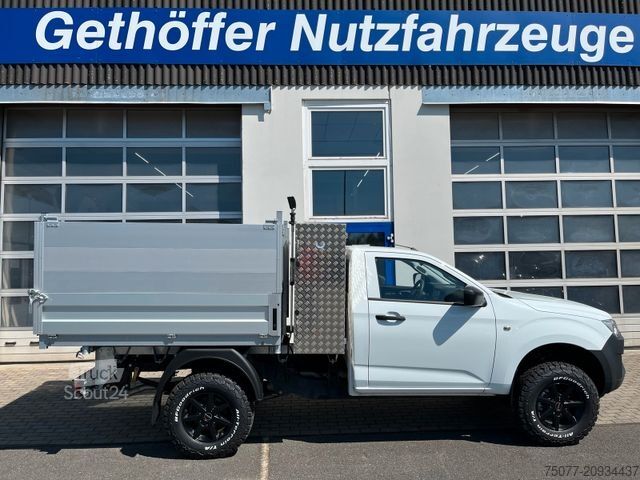Kravas mikroautobuss ar pašizgāzēju ISUZU D-Max Single Cab 4x4 L mit Kipper Box + SOFORT+