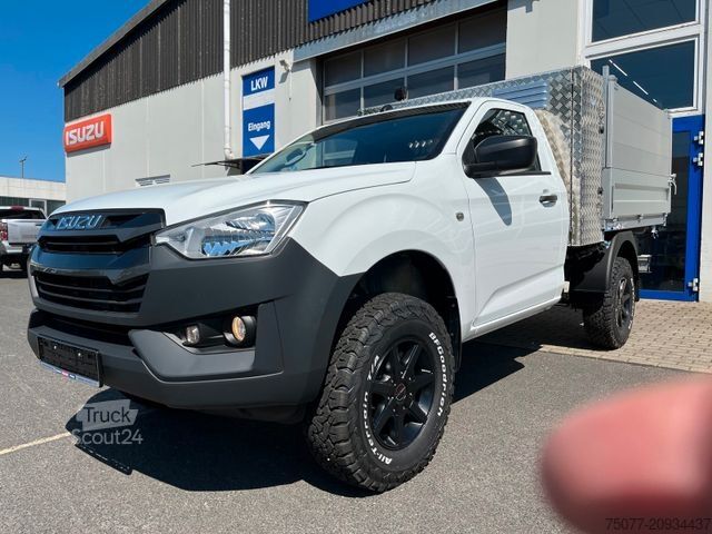 Kravas mikroautobuss ar pašizgāzēju ISUZU D-Max Single Cab 4x4 L mit Kipper Box + SOFORT+