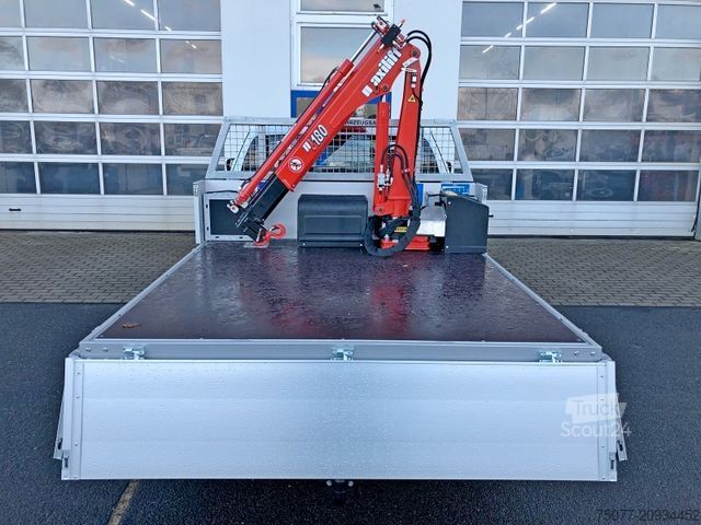 Pick-up skåpbil ISUZU D-Max Space Cab LS AT+Pritsche Kran+ SOFORT+