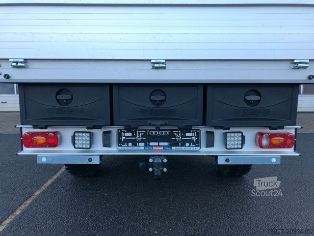 Pick-up skåpbil ISUZU D-Max Space Cab LS AT+Pritsche Kran+ SOFORT+