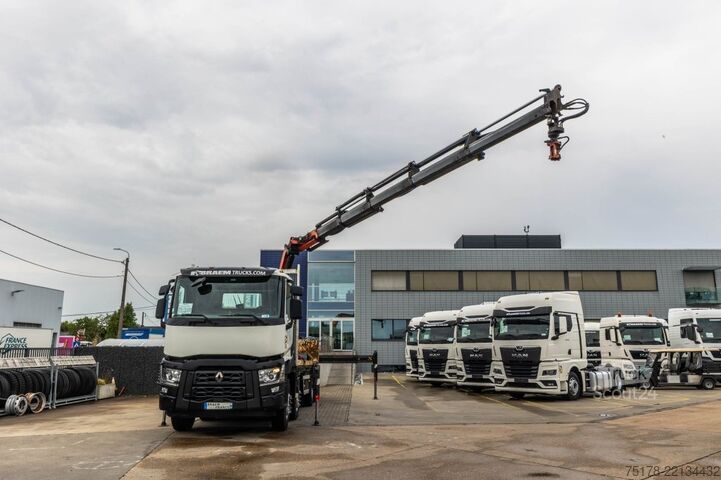 Plataforma de carga RENAULT C 380 DXI+Palfinger 26 T/m+5EXT.