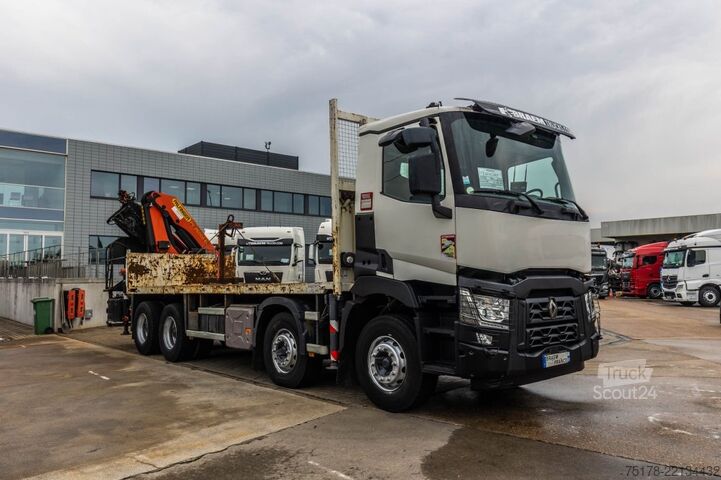 Plataforma de carga RENAULT C 380 DXI+Palfinger 26 T/m+5EXT.