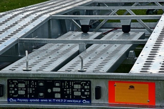 Автомобільний автовоз-причіп BLYSS Autotransporter 600x210cm 3500kg