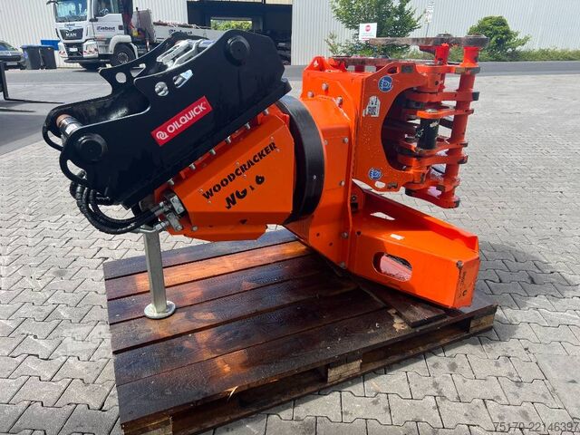 Westtech WG1600 7-pirštų griebtuvai / pjūklas / OQ70/55 / DEMONSTRACINIS Westtech WG1600 7-Finger Greifer / Säge / OQ70/55 / DEMO