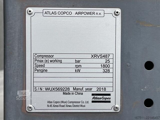 Compresor Atlas Copco XRVS 487