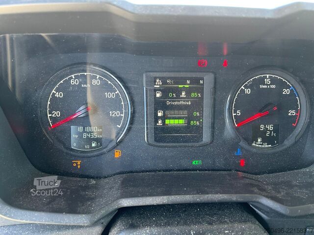 Transport de conteneurs Scania P 500 6x2*4 9 TON FRONT AXLE / RETARDER