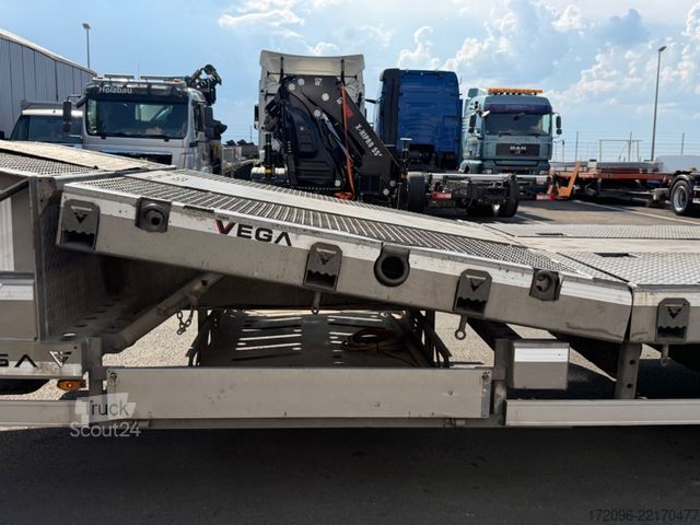 Nízkopodlažný náves Vega VEGA Tieflader, hydr. Rampen, verzinkt, Lenk