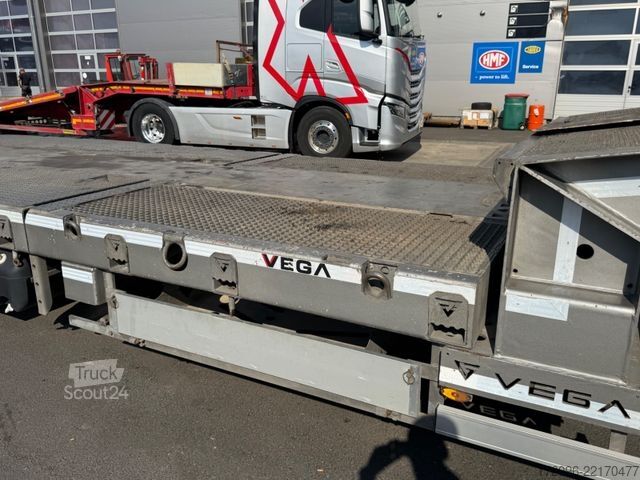 Nízkopodlažný náves Vega VEGA Tieflader, hydr. Rampen, verzinkt, Lenk