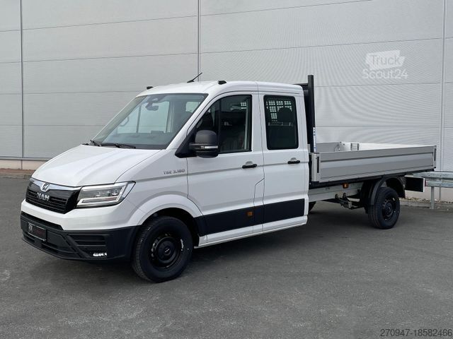 Pritschenwagen MAN TGE 3.180 Pritsche DOKA LR AHK SITZHZ STANDHZ