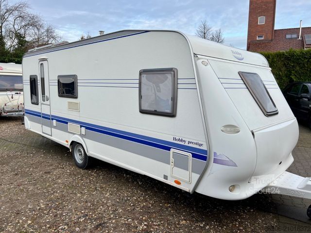 Caravane HOBBY 560 Kmfe Etagenbetten Mover Festbett Vorzelt