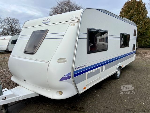 Caravane HOBBY 560 Kmfe Etagenbetten Mover Festbett Vorzelt