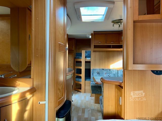 Caravane HOBBY 560 Kmfe Etagenbetten Mover Festbett Vorzelt