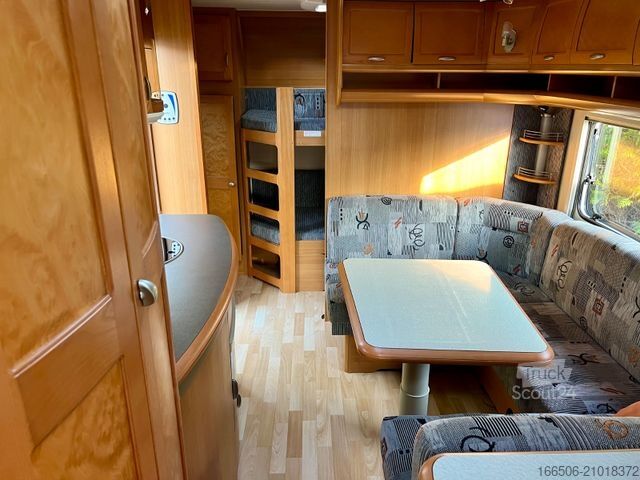 Caravane HOBBY 560 Kmfe Etagenbetten Mover Festbett Vorzelt