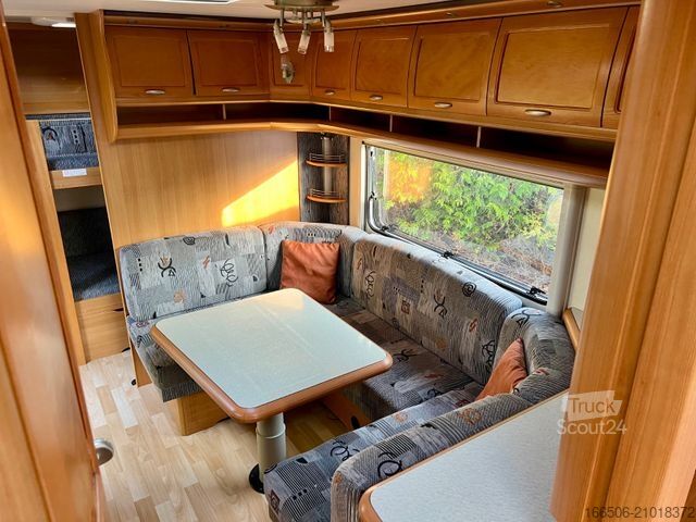 Caravane HOBBY 560 Kmfe Etagenbetten Mover Festbett Vorzelt