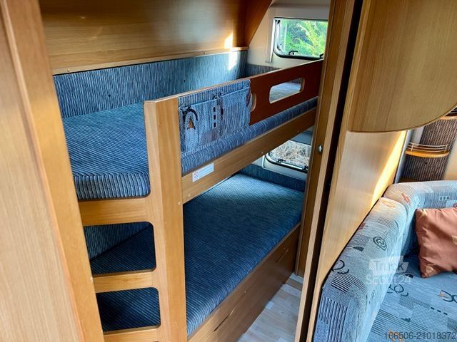 Caravane HOBBY 560 Kmfe Etagenbetten Mover Festbett Vorzelt