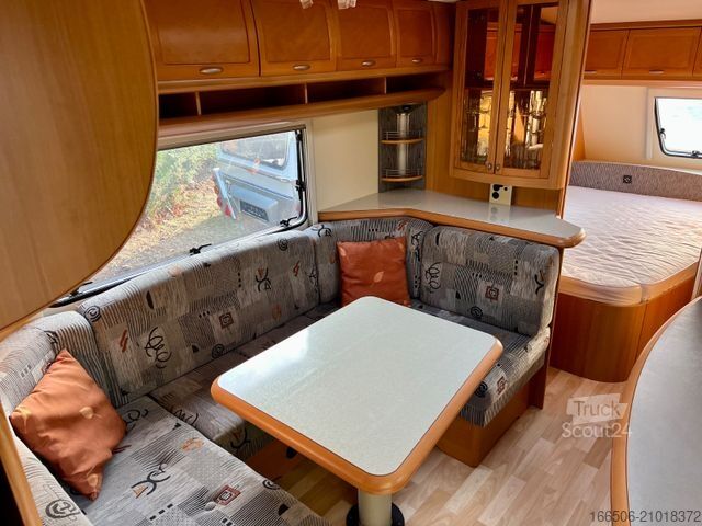Caravane HOBBY 560 Kmfe Etagenbetten Mover Festbett Vorzelt