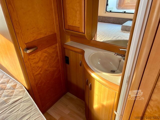Caravane HOBBY 560 Kmfe Etagenbetten Mover Festbett Vorzelt
