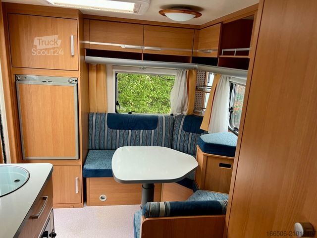 Wohnwagen WILK 450 HTD Mover Vorzelt Markise Festbett