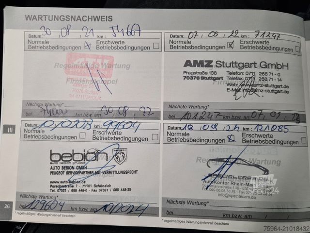 Minibus PEUGEOT 308 SW GT 2.0 HDi - NAVI - LED - LEDER -