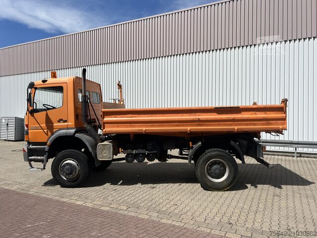 Camion-benne tricar Mercedes-Benz Atego 1823 AK 4x4 Atego 1823 AK 4x4