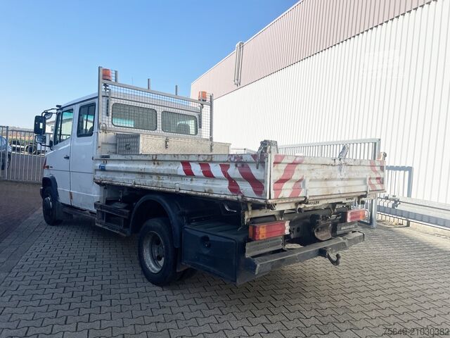 Driezijdige kipper bestelwagen Mercedes-Benz Vario 816 D 4x2 Doka Vario 816 D 4x2 Doka, 2x AHK, Meiller Kipper