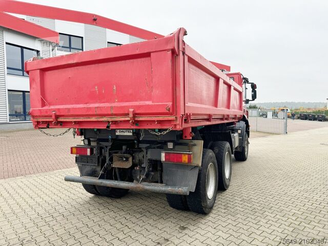 Camion-benne tricar Iveco-Magirus Trakker AD260T45W 6x6 Trakker AD260T45W 6x6, Bordmatik