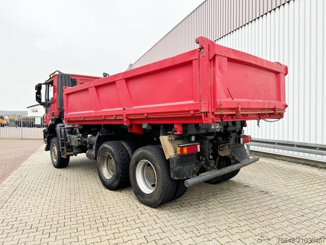 Camion-benne tricar Iveco-Magirus Trakker AD260T45W 6x6 Trakker AD260T45W 6x6, Bordmatik