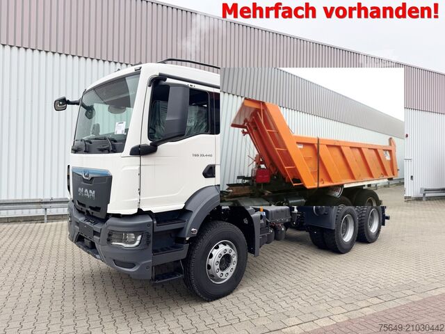 Camion à usage spécial MAN TGS 33.440 BB 6x4 TGS 33.440 BB 6x4, Stahlmulde 12-16m³