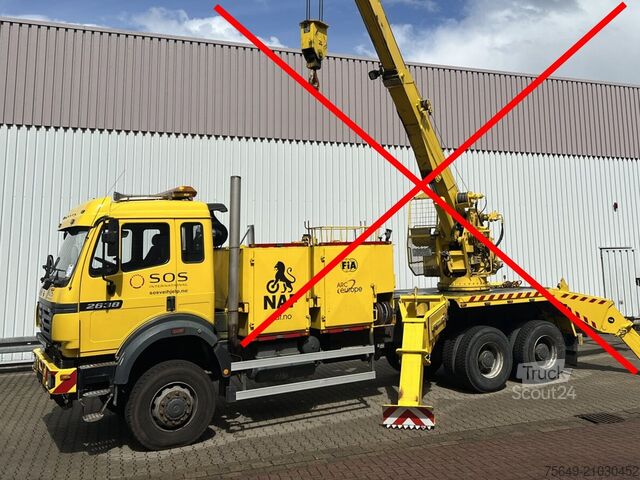 Châssis de camion Mercedes-Benz SK II 2638/44 A 6x6 SK II 2638/44 A 6x6, V8, Retarder