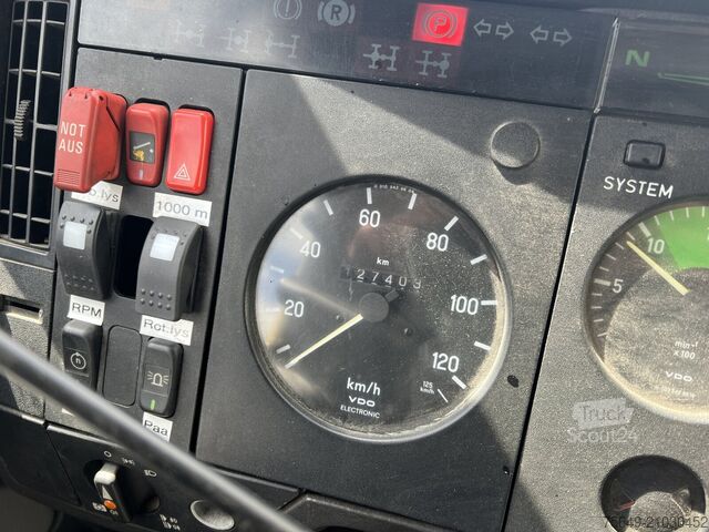 Châssis de camion Mercedes-Benz SK II 2638/44 A 6x6 SK II 2638/44 A 6x6, V8, Retarder