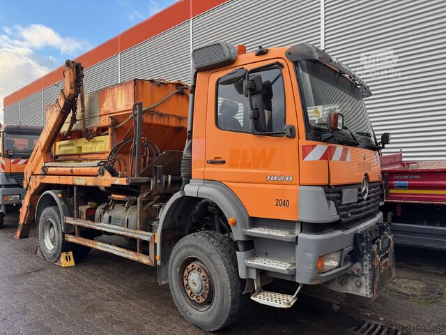 Kiepwagen Mercedes-Benz Atego 1828 4x4 Atego 1828 4x4, Tele-Absetzer, Winterdienstausstattung