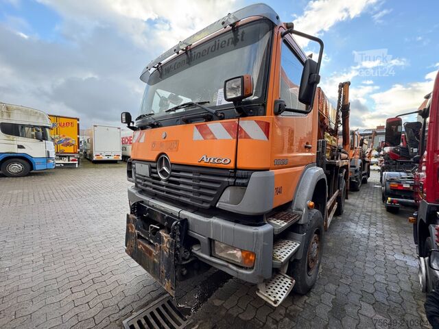 Kiepwagen Mercedes-Benz Atego 1828 4x4 Atego 1828 4x4, Tele-Absetzer, Winterdienstausstattung