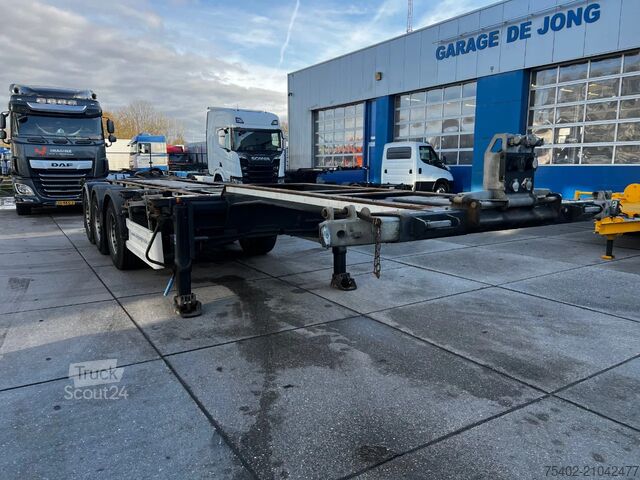 Container transport Renders Euro 800 3DFCST / Container Chassis / 45FT / 1x...