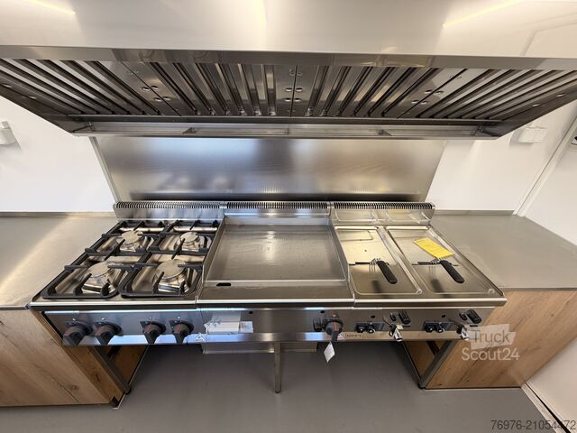 Magasin Mobile Mercedes-Benz Foodtruck, Imbisswagen, Food Truck mit neuer Küche und Ausstattung