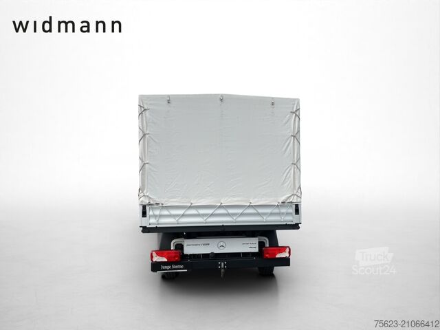Camion bâché Mercedes-Benz Sprinter 319 CDI 4x4 Doka Pritsche  Klima LED AHK