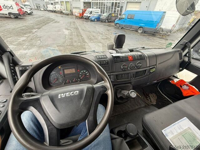 Üç taraflı damperli kamyon Iveco EuroCargo ML160E28K 4x2 EuroCargo ML160E28K 4x2, Kran Hiab 099E-3 HiDuo, Funk