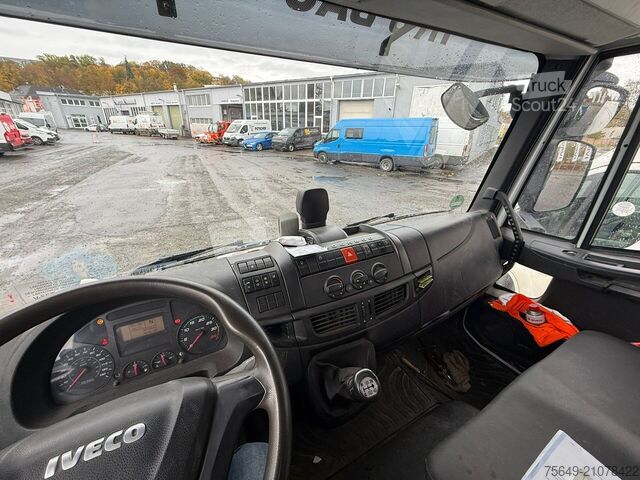 Üç taraflı damperli kamyon Iveco EuroCargo ML160E28K 4x2 EuroCargo ML160E28K 4x2, Kran Hiab 099E-3 HiDuo, Funk