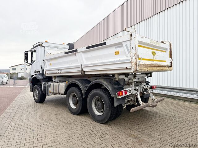 Three-sided tipper truck Mercedes-Benz Arocs 3351 AK 6x6 Arocs 3351 AK 6x6, Grounder, Bordmatik
