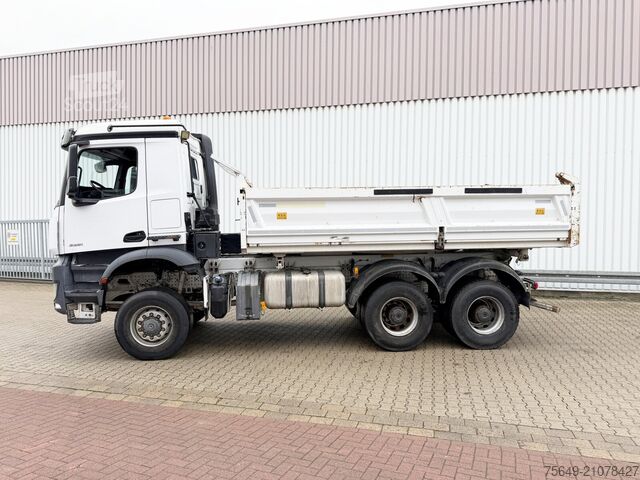 Three-sided tipper truck Mercedes-Benz Arocs 3351 AK 6x6 Arocs 3351 AK 6x6, Grounder, Bordmatik