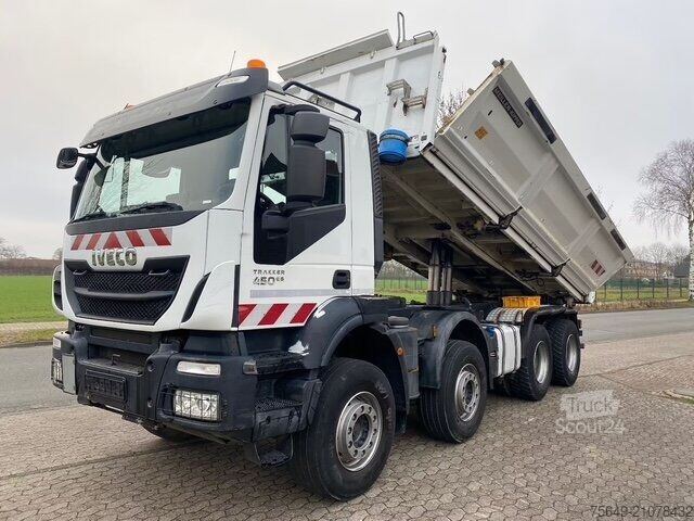 Three-sided tipper truck Iveco-Magirus Trakker AD340T45 8x4 Trakker AD340T45 8x4, Bordmatik